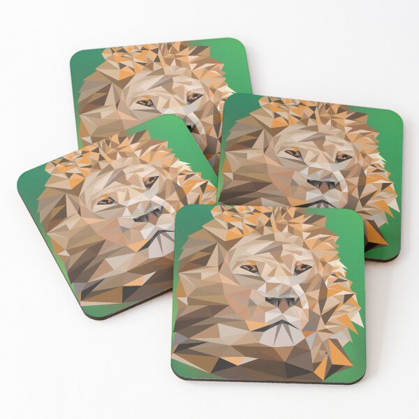 Item preview, Lion classic poly art  designed and sold by Malintha Peiris.