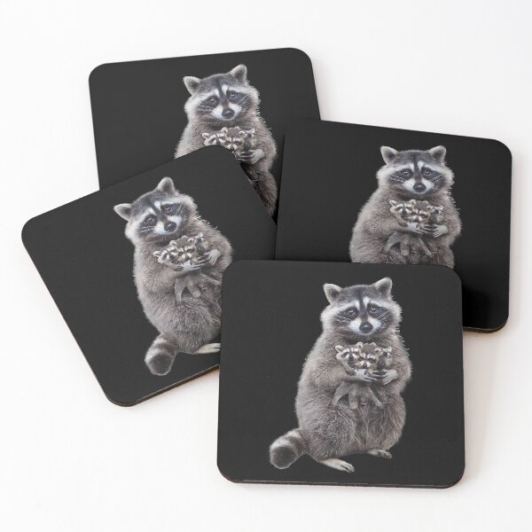 Item preview, Raccoon family ,a bunch of cute raccoon babies designed and sold by TeeARTHY.