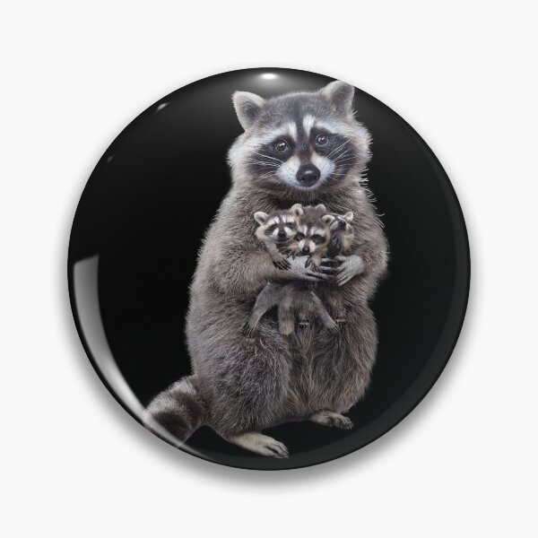 Item preview, Raccoon family ,a bunch of cute raccoon babies designed and sold by TeeARTHY.