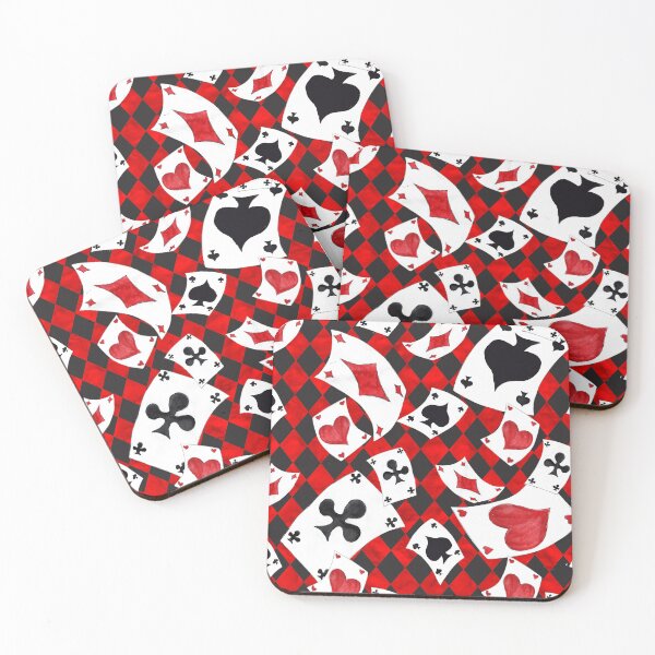 Item preview, Abstract falling playing cards designed and sold by FGCART.