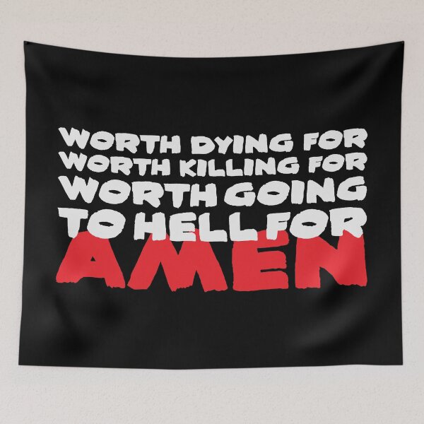 Item preview, Sin City® - Marv's "Amen" designed and sold by SWISH-Design.