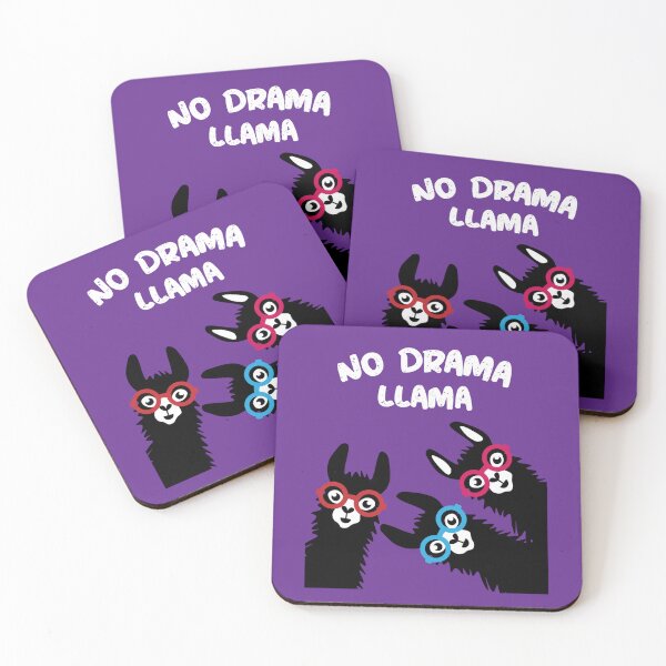 Item preview, Llama Glama - Funny No Drama Llama Essential t-shirt  - South American Camelid designed and sold by happygiftideas.