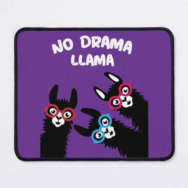 Item preview, Llama Glama - Funny No Drama Llama Essential t-shirt  - South American Camelid designed and sold by happygiftideas.