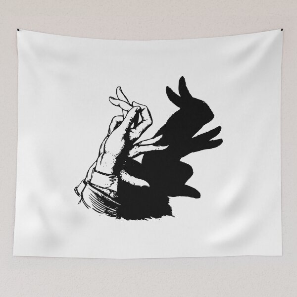 Item preview, Hare Hand Shadow Puppet designed and sold by LeoLabs.