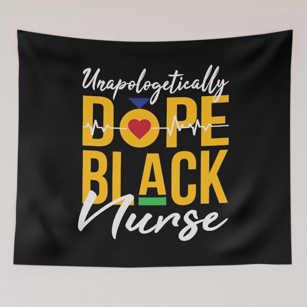 Item preview, Unapologetically Dope Black Nurse Melanin Christmas Gift designed and sold by GardNewerd.