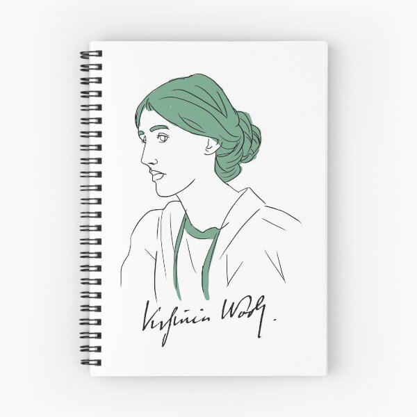 Item preview, Minimalist Virginia Woolf designed and sold by TweedCarnation.