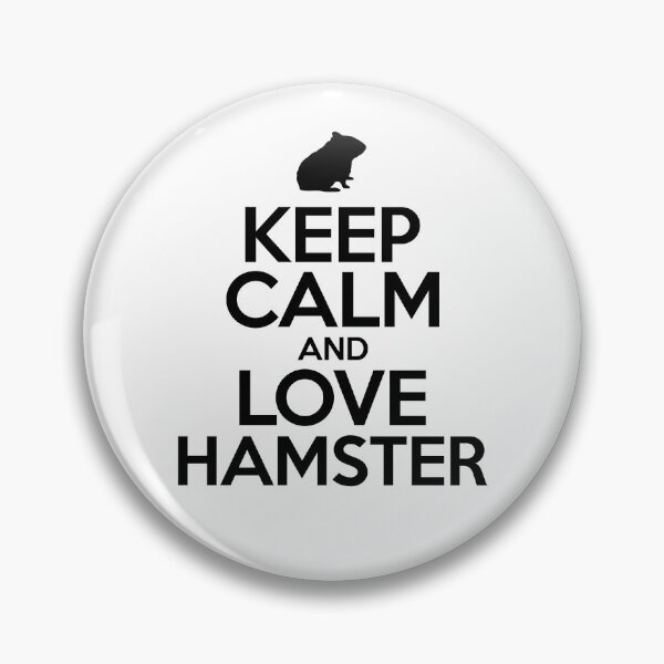 Item preview, Keep Calm And Love Hamster designed and sold by FerrenSmall.