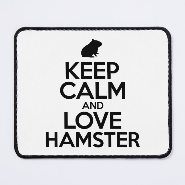 Item preview, Keep Calm And Love Hamster designed and sold by FerrenSmall.