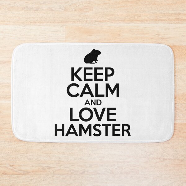 Item preview, Keep Calm And Love Hamster designed and sold by FerrenSmall.