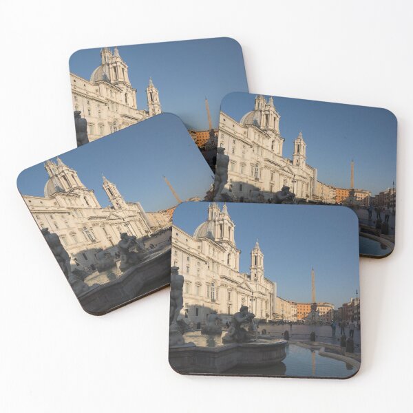 Item preview, Roman Morning - Shadow and Light on Piazza Navona, Rome, Italy designed and sold by Georgia Mizuleva.