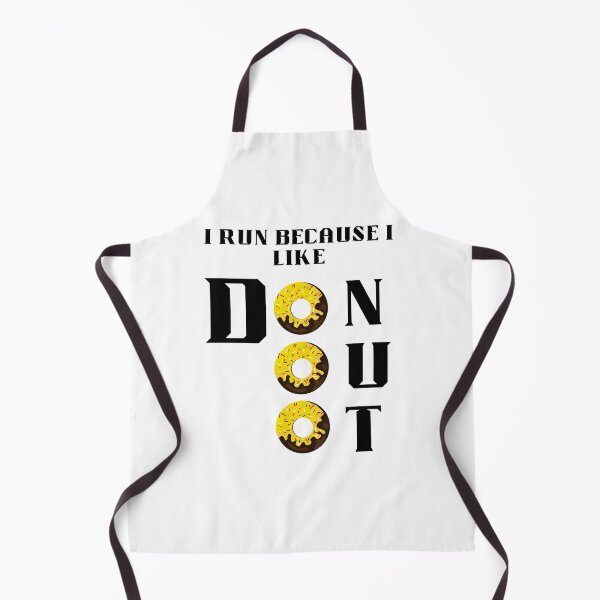 Item preview, I Run Because I like Donut. designed and sold by Tishndco.