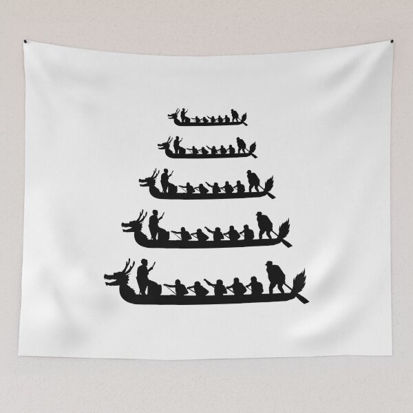 Item preview, Dragon Boat Racing Crew Paddlers Water Sports designed and sold by CuteDesigns1.
