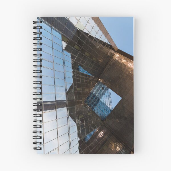 Item preview, Glass, Copper and Steel Geometry - Fabulous Modern Architecture in London, UK - Vertical designed and sold by Georgia Mizuleva.