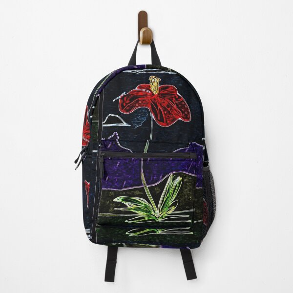Item preview, Night Flower V (Neon Storm) designed and sold by JohnnyArtPavlou.