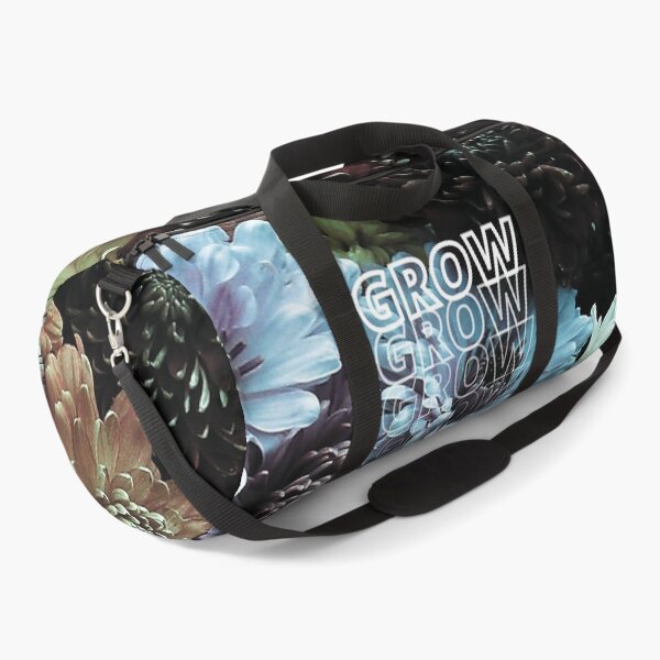 Item preview, GROW (above) - Cool Tinted Flowers, Floral Background designed and sold by AliceSLee.