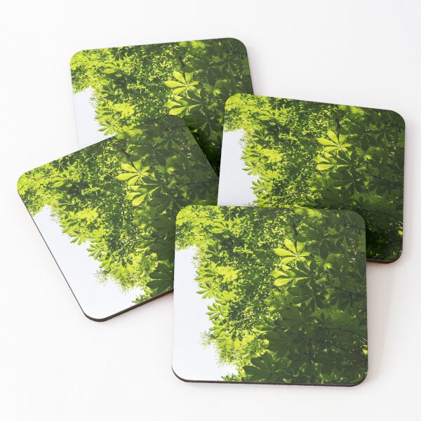 Item preview, More Than Sixty Shades Of Green - Sunlit Chestnut Leaves Patterns - Vertical Right Two designed and sold by Georgia Mizuleva.