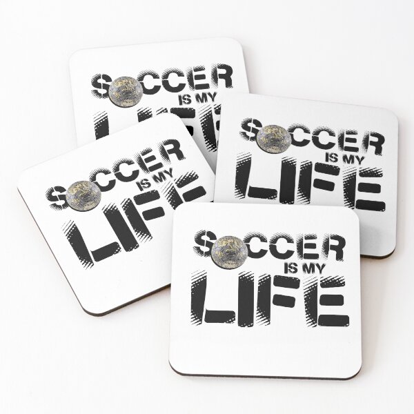 Item preview, Soccer is my life designed and sold by DabGraphic.