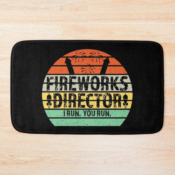 Item preview, Fireworks Director If I Run You Run, Sunset Vintage 4th of July Retro Independence Day Tshirt designed and sold by PrintOfi.
