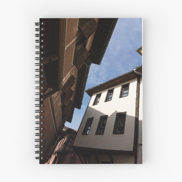 Item preview, Sun and Shade - Elegant Revival Houses in Old Town Plovdiv, Bulgaria - Vertical designed and sold by Georgia Mizuleva.