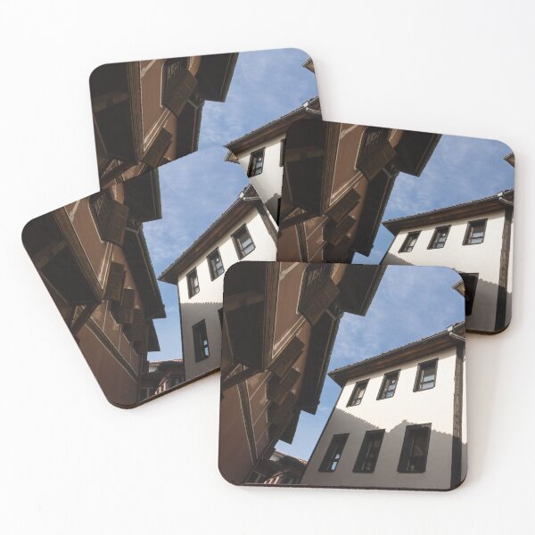 Item preview, Sun and Shade - Elegant Revival Houses in Old Town Plovdiv, Bulgaria - Vertical designed and sold by Georgia Mizuleva.