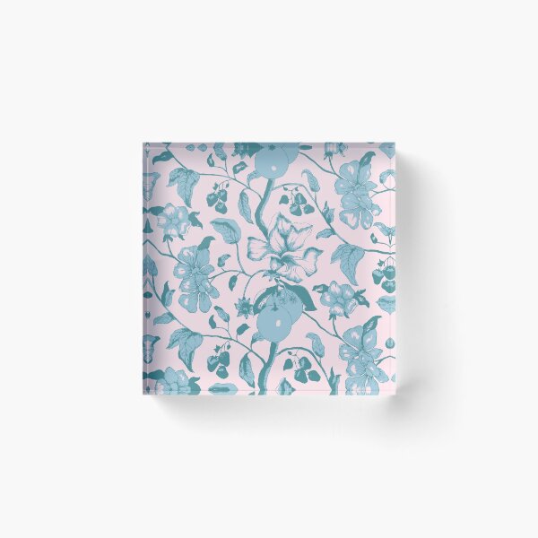 Item preview, Watercolor Floral - Pink/Teal designed and sold by alexawestart.