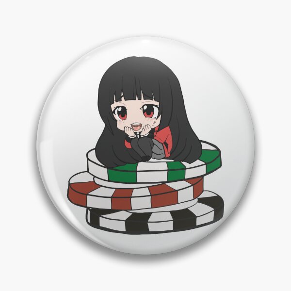 Item preview, Yumeko Jabami Chibi Casino Chips designed and sold by MangaMolly.