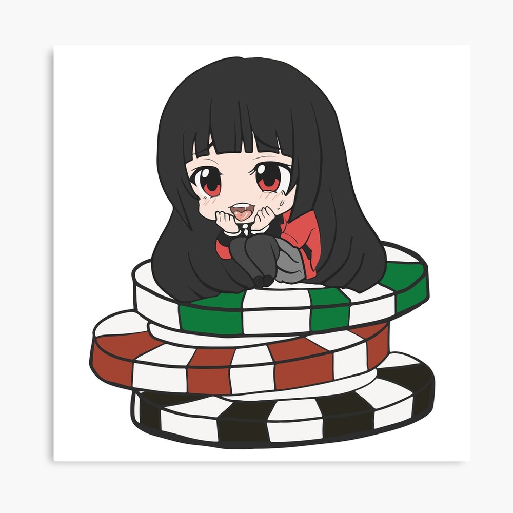 Yumeko Jabami Chibi Casino Chips