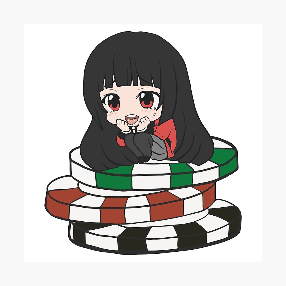 Yumeko Jabami Chibi Casino Chips