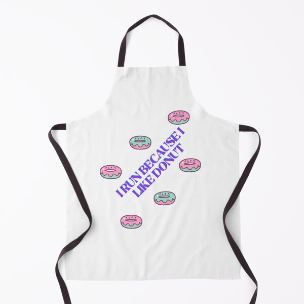 Item preview, I Run Because I like Donut designed and sold by Tishndco.