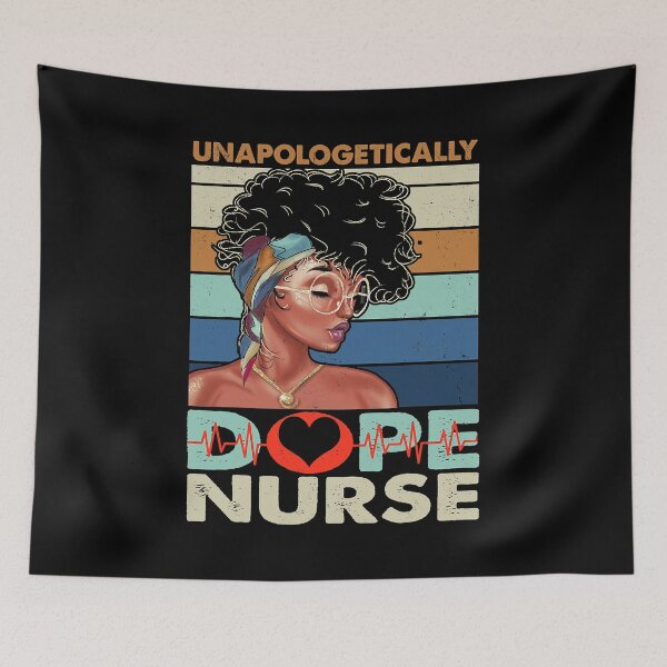 Item preview, Unapologetically Dope Nurse Vintage Funny Nurse Lovers designed and sold by GardNewerd.