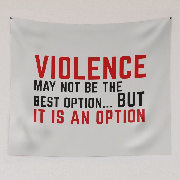 Item preview, Violence may not be the best option but it is an option designed and sold by brodolo.