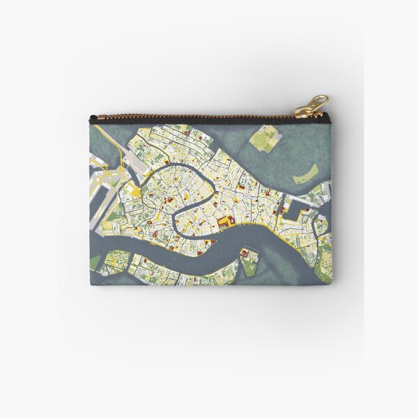 Item preview, Venice city map antique designed and sold by PlanosUrbanos.