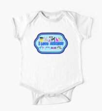 ❤↷I Love Animals-Animal Lovers↶❤ One Piece - Short Sleeve