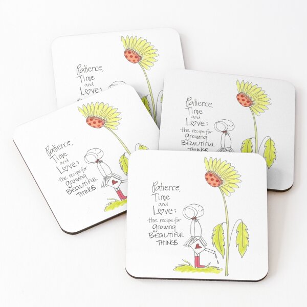 Item preview, Patience, time and love:the recipe for growing beautiful things  designed and sold by NGstil.