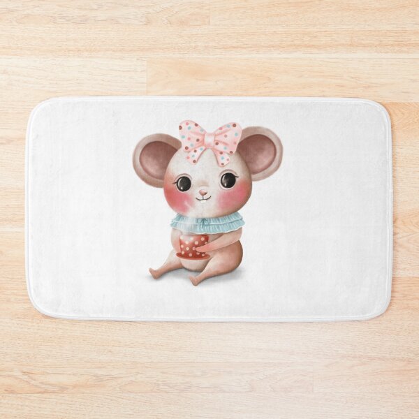 Item preview, Hot chocolate lover mouse designed and sold by Fundartcreative.