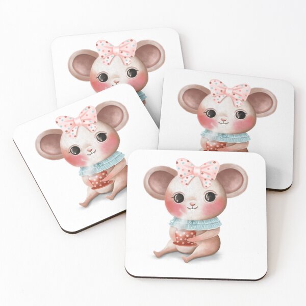 Item preview, Hot chocolate lover mouse designed and sold by Fundartcreative.