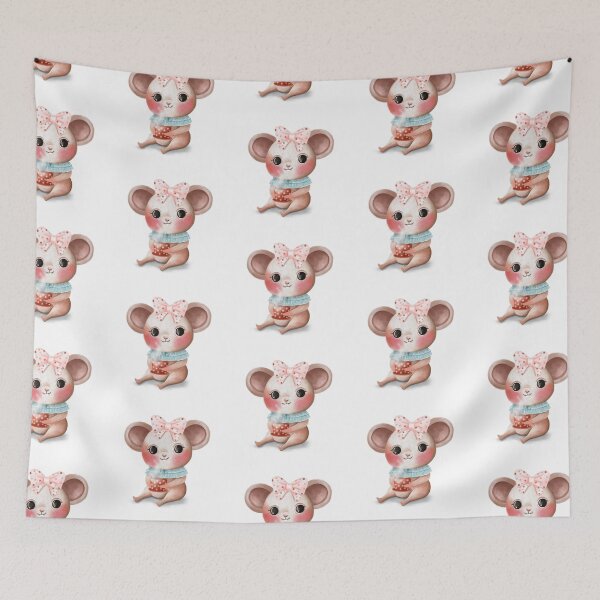 Item preview, Hot chocolate lover mouse designed and sold by Fundartcreative.