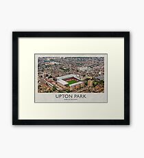 Vintage Football Grounds - Upton Park (West Ham United FC) Framed Print