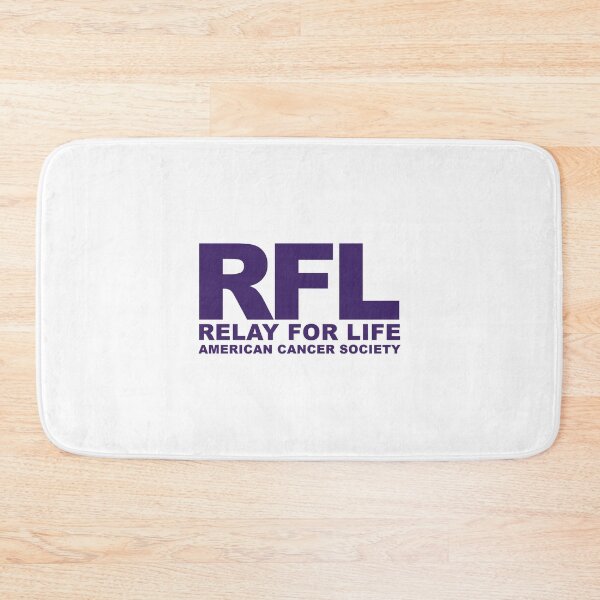 Item preview, RFL - Relay For Life - American Cancer Society - Find the Cure For Cancer designed and sold by mongandkoo.