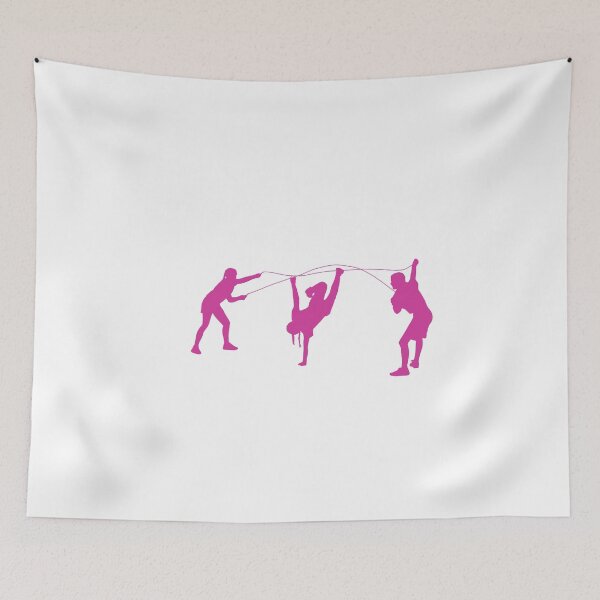 Item preview, double dutch jump rope silhouette  designed and sold by sarahweis1.