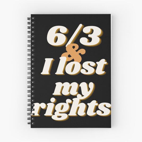 Item preview, 6/3 and I lost my rights designed and sold by River Graphic Design.
