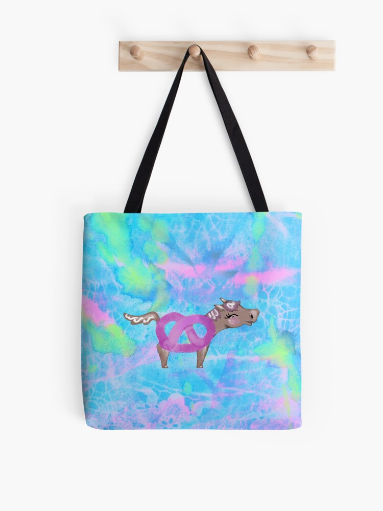 Thumbnail 1 of 2, Tote Bag, Pretzel Pony designed and sold by ansho.