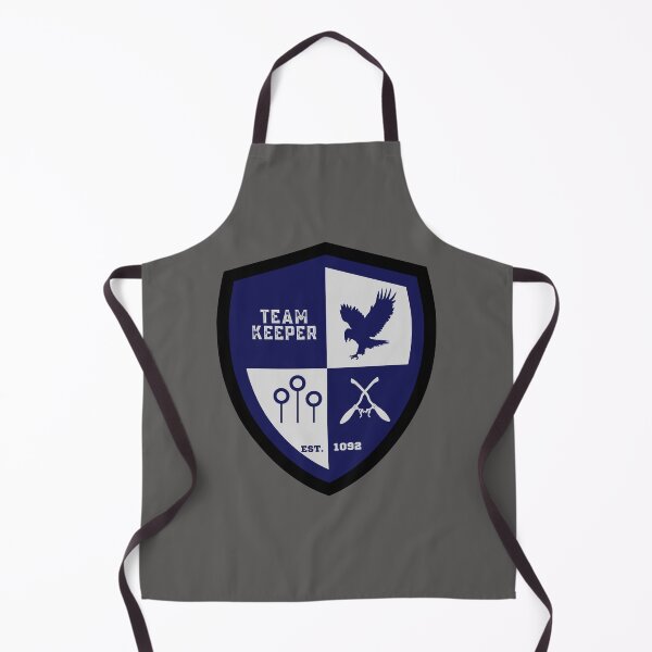 Item preview, Team Keeper Blue and Gray Eagle Crow designed and sold by AlexWolfDesigns.