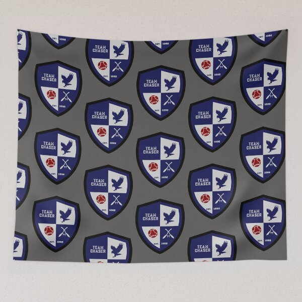 Item preview, Team Chaser Blue and Gray Eagle Crow designed and sold by AlexWolfDesigns.
