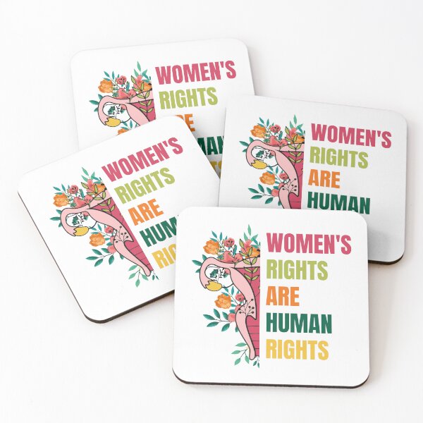 Item preview, Womens Rights Are Human Rights Pro Choice Floral Uterus designed and sold by Nepaz-Designs.