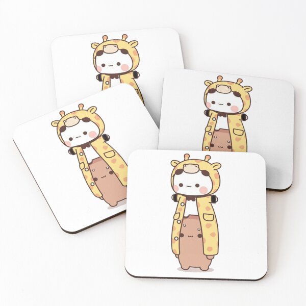 Item preview, Funny Dudu And Bubu Are Cosplaying A Giraffe designed and sold by gingersweet.