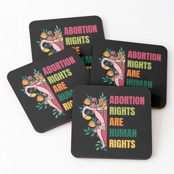 Item preview, Abortion Rights Are Human Rights Pro Choice Floral Uterus designed and sold by Nepaz-Designs.