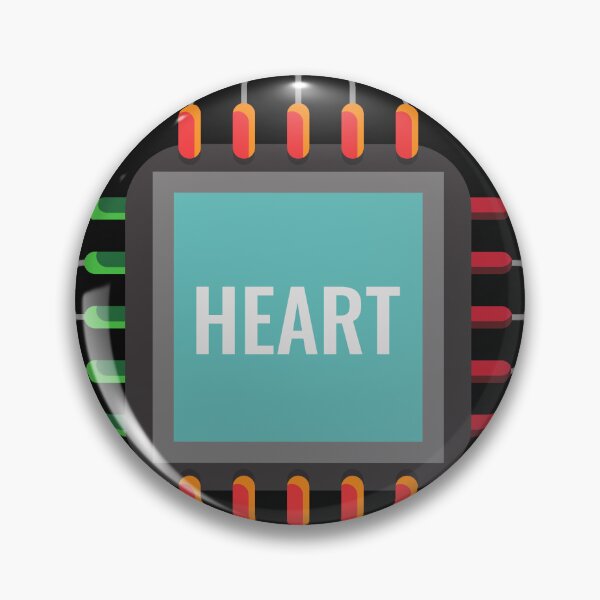 Item preview, CPU Processor as heart designed and sold by marunstudio.