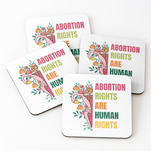 Item preview, Abortion Rights Are Human Rights Pro Choice Floral Uterus designed and sold by Nepaz-Designs.