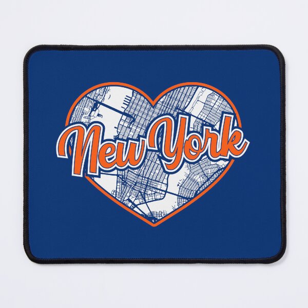 Item preview, Love New York Baseball Hockey Heart NY City Map designed and sold by pixeljamz.